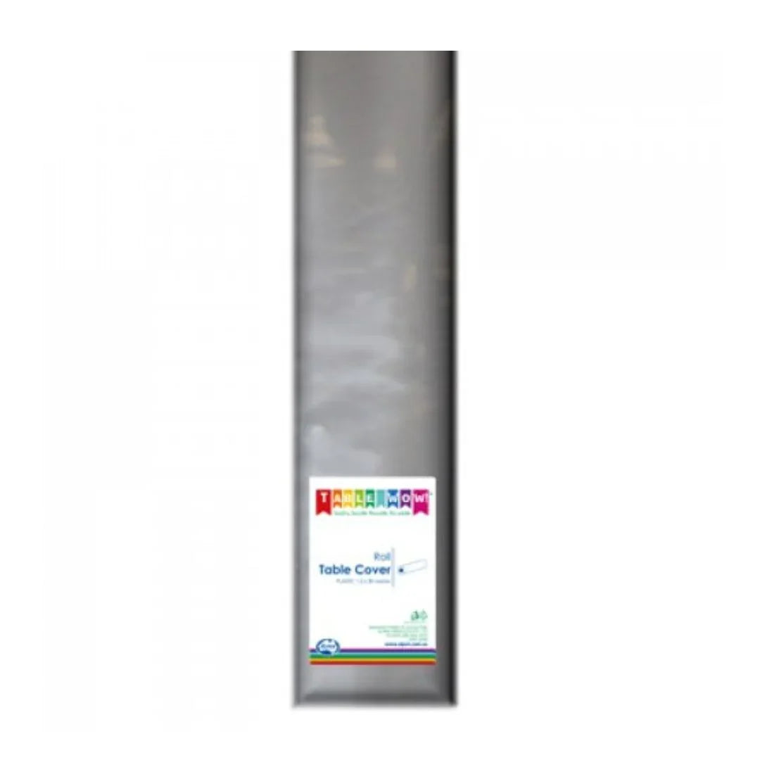 Roll of clear plastic Table Cover disposable table protector