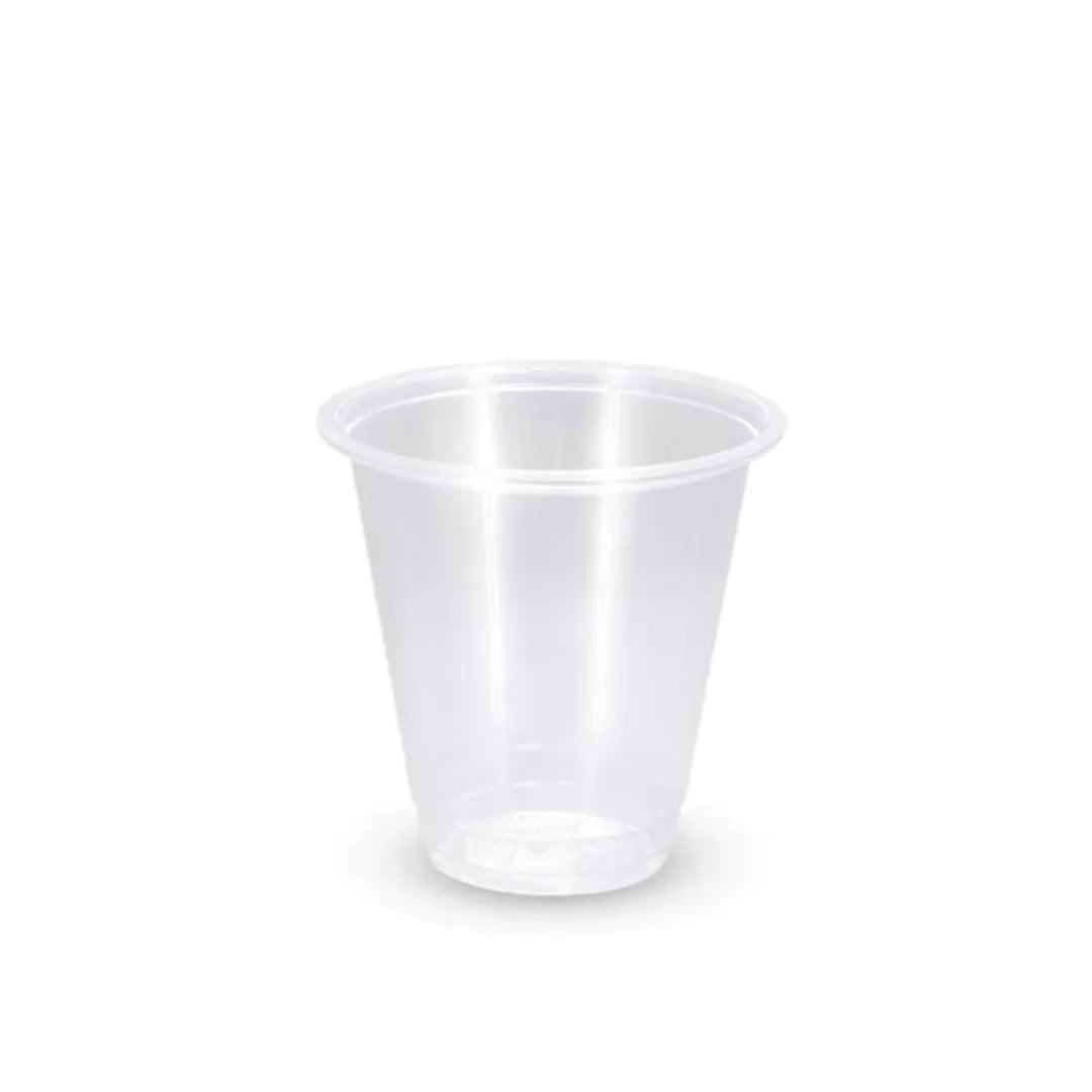 Clear disposable plastic cup for catering and party supplies
