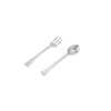 Mini Clear Cutlery - 40PK