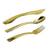 Gold Plastic Cutlery (Heavy Duty) - 25PK