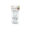 Mini Clear Plastic Tongs - 4PK