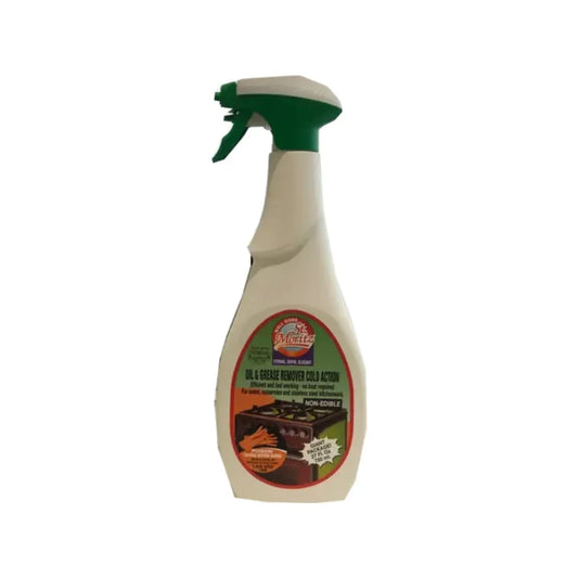 St Moritz Cold Action Oil and Grease Remover spray bottle