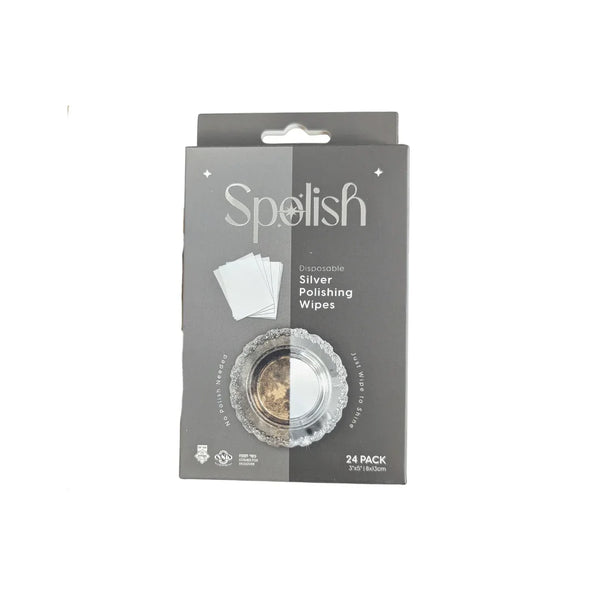 Spolish Silver Polish Wipes - 24PK
