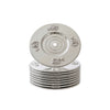 Silver Kiddush Cup PLATES (Reusable) - 10PK