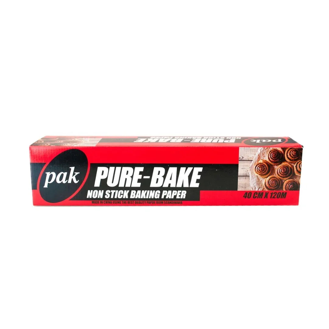 Pak Pure-Bake non stick baking paper roll, 40 cm x 120 m