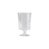 Clear Stemmed Wine Glasses (180ml) - 10PK