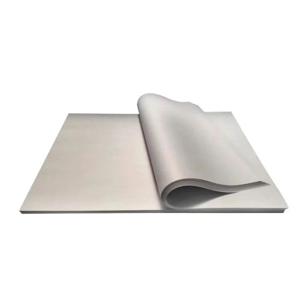 White plain paper sheets with one corner curled up
