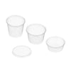 Small Round Plastic Containers & Lids